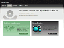 Tablet Screenshot of privad.net